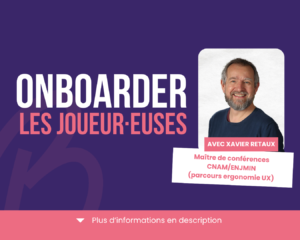 formation onboarding jeu vidéo